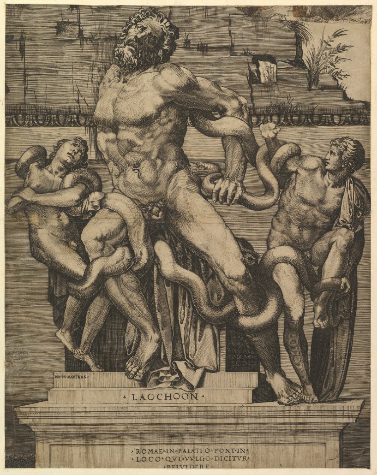 Speculum Romanae Magnificentiae- Laocoon MET DP820289