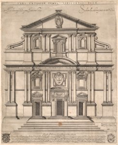 Speculum Romanae Magnificentiae- Jesuit's Church MET DP870756