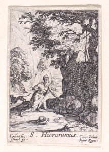 St. Jerome, from Les Pénitents et Pénitentes (The Penitents) Met DP891343