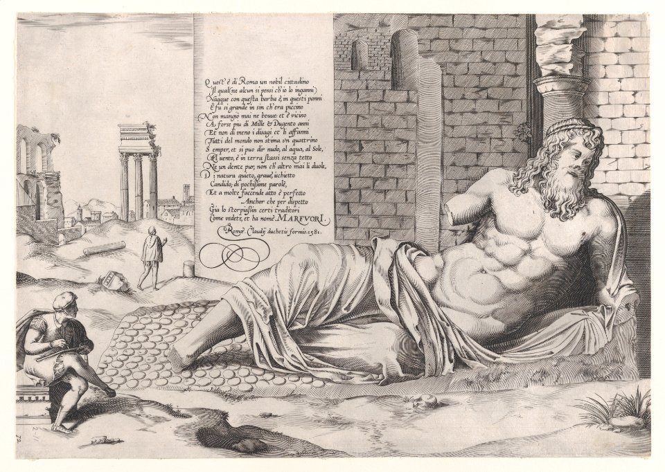 Speculum Romanae Magnificentiae- Marforius MET DP870283