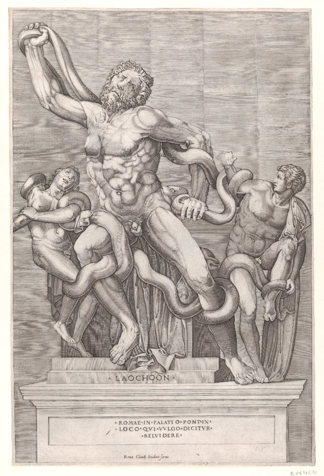 Speculum Romanae Magnificentiae- Laocoon MET DP870297