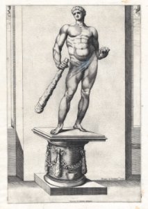 Speculum Romanae Magnificentiae- Hercules with the apples of the Hesperides MET DP870230