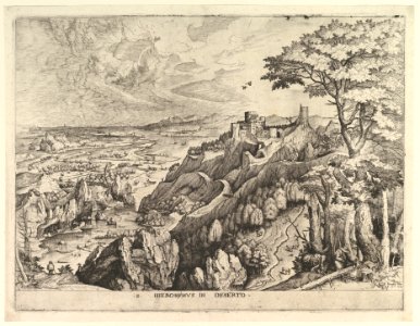 St. Jerome in the Wilderness (S. Hieronymus in Deserto) from The Large Landscapes MET DP826020