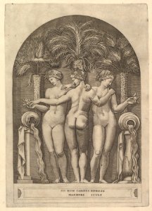 Speculum Romanae Magnificentiae- The Three Graces MET DP820280