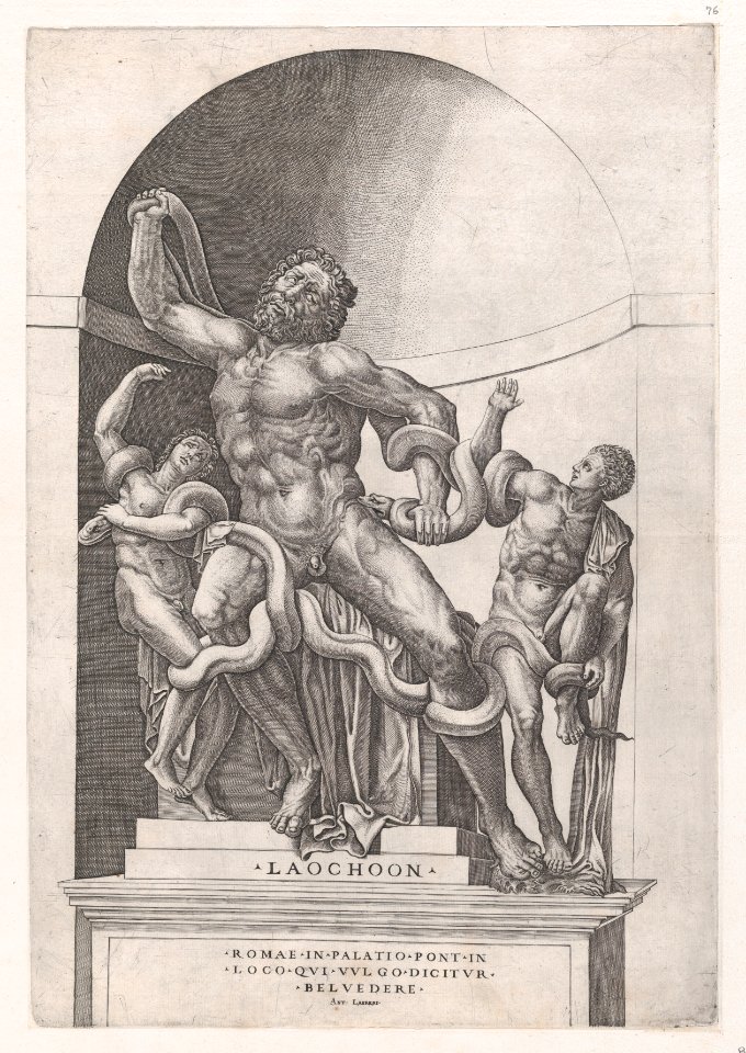 Speculum Romanae Magnificentiae- Laocoon MET DP870292