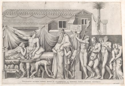 Speculum Romanae Magnificentiae- Festival of Dionysius MET DP870564
