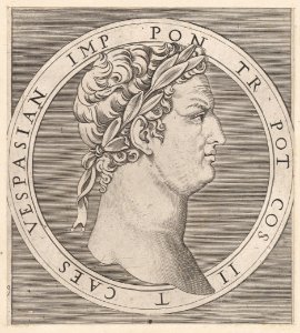 Speculum Romanae Magnificentiae- Vespasian, from The Twelve Caesars MET DP870065