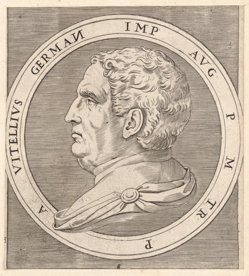 Speculum Romanae Magnificentiae- Vitellius, from The Twelve Caesars MET DP870064