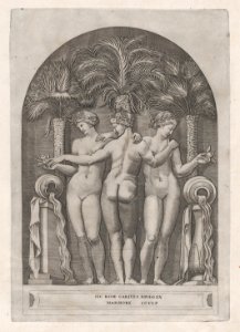 Speculum Romanae Magnificentiae- The Three Graces MET DP870226