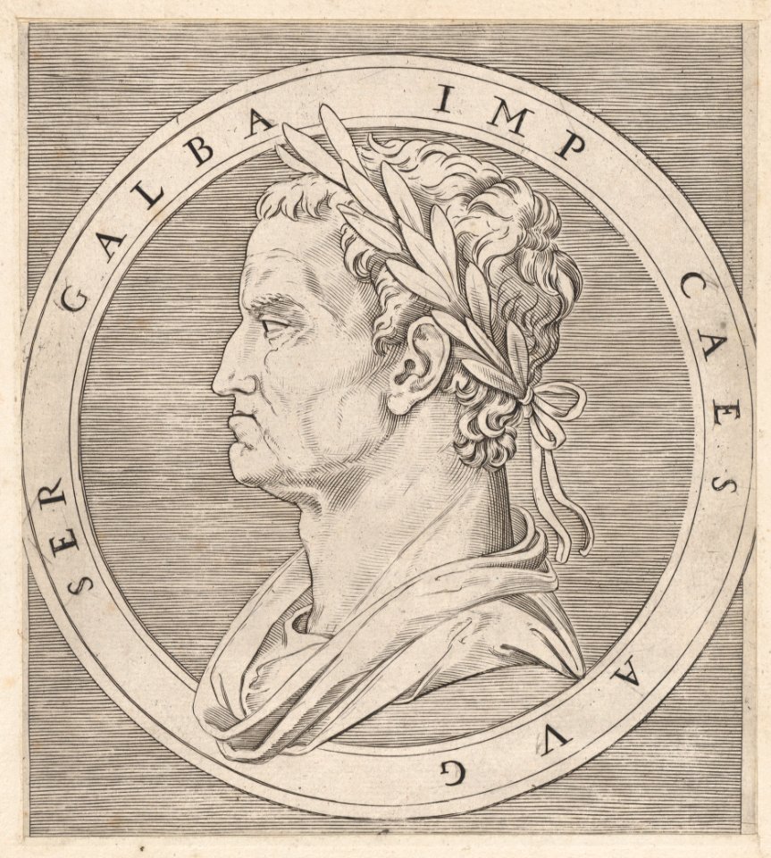 Speculum Romanae Magnificentiae- Galba, from The Twelve Caesars MET DP870062