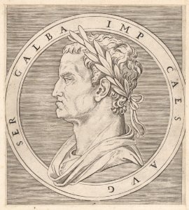 Speculum Romanae Magnificentiae- Galba, from The Twelve Caesars MET DP870062