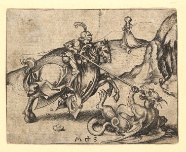 St. George Slaying the Dragon MET DP819988