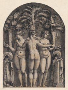 Speculum Romanae Magnificentiae- The Three Graces MET DP870221