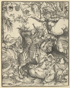 St. George on Horseback Slaying the Dragon MET DP842107
