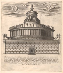 Speculum Romanae Magnificentiae- The Sepulchre of Hadrian MET DP870369