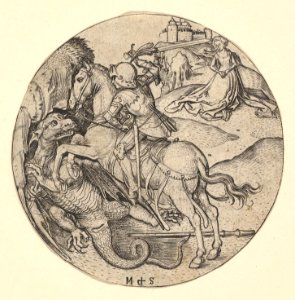 St. George Slaying the Dragon MET DP819989