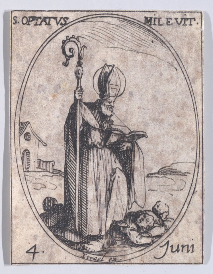 St. Optatus of Milevis Met DP890984