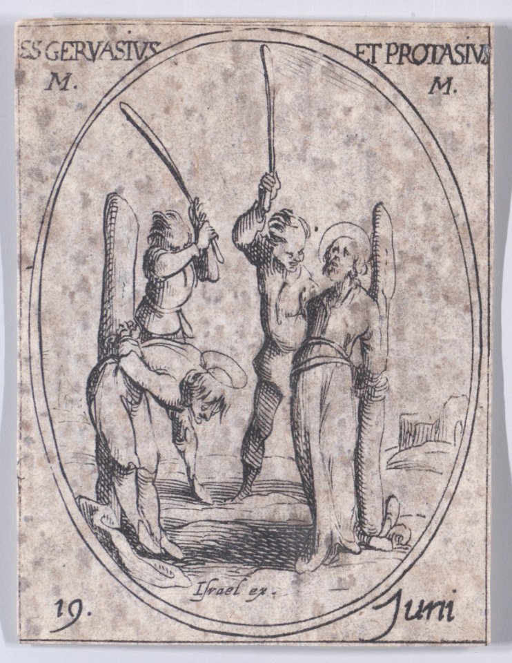 St. Gervase and Protase, Martyrs Met DP891002