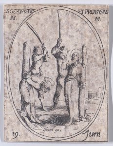 St. Gervase and Protase, Martyrs Met DP891002