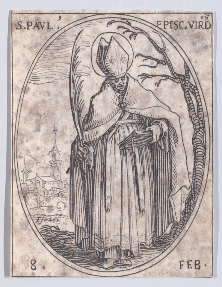 St. Paul, Bishop of Verdun Met DP890831