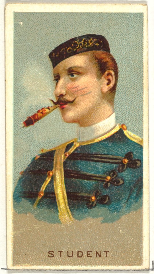 Student, from World's Smokers series (N33) for Allen & Ginter Cigarettes MET DP838668