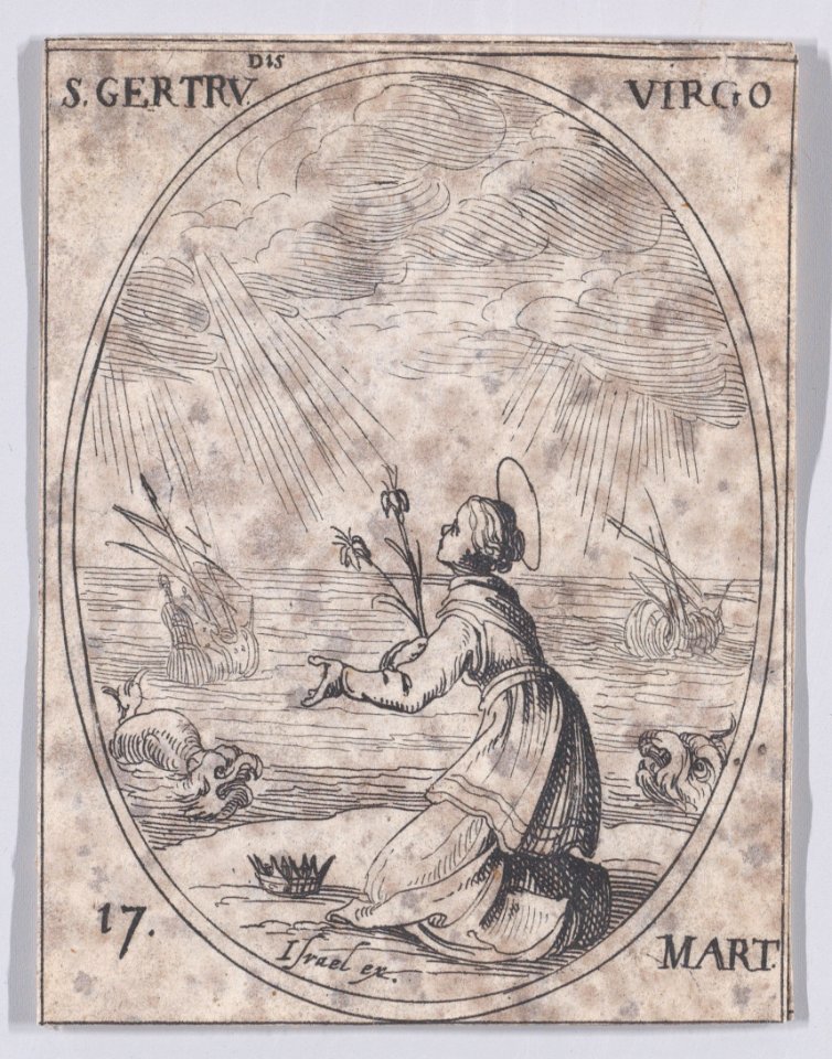 St. Gertrude, Virgin Met DP890885