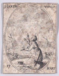 St. Gertrude, Virgin Met DP890885