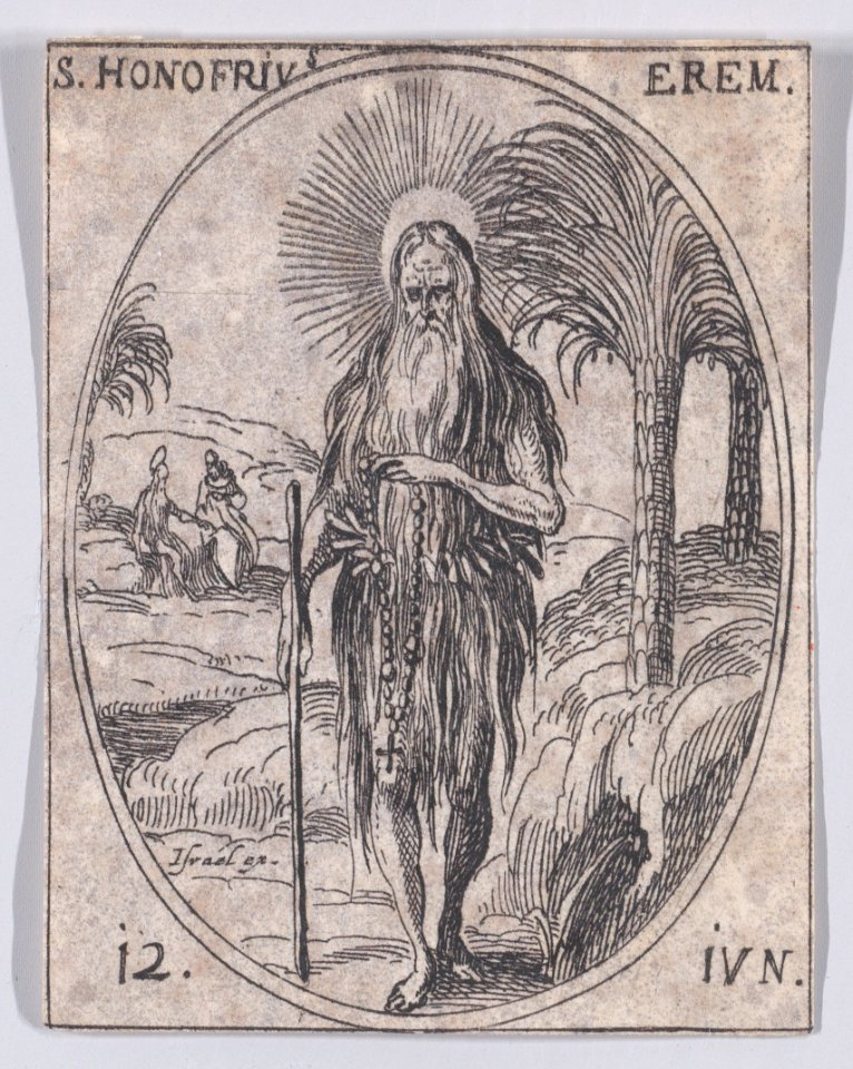 St. Onouphrius, Hermit Met DP890995