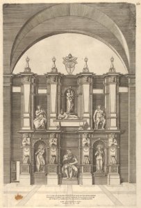 Speculum Romanae Magnificentiae- Sepulchre of Julius II MET DP836018