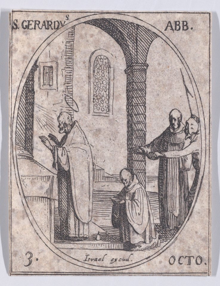 St. Gerard, Abbot Met DP891143