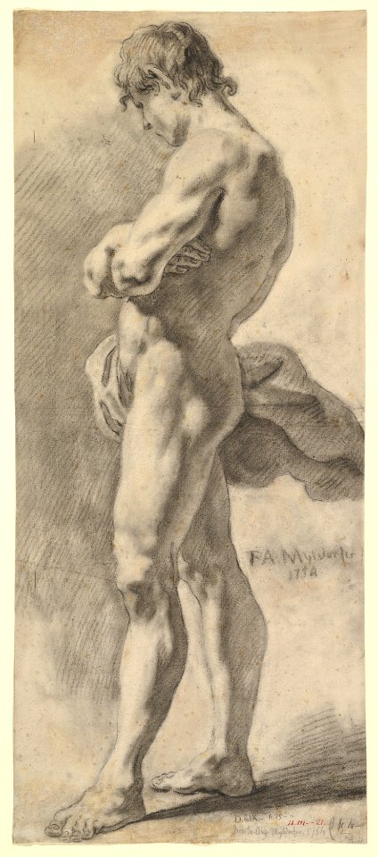Standing Male Nude MET DP819782