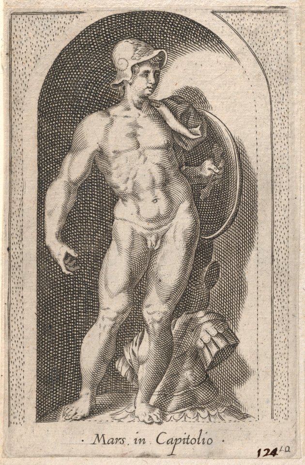 Speculum Romanae Magnificentiae- Mars (Mars in Capitolio) MET DP870322