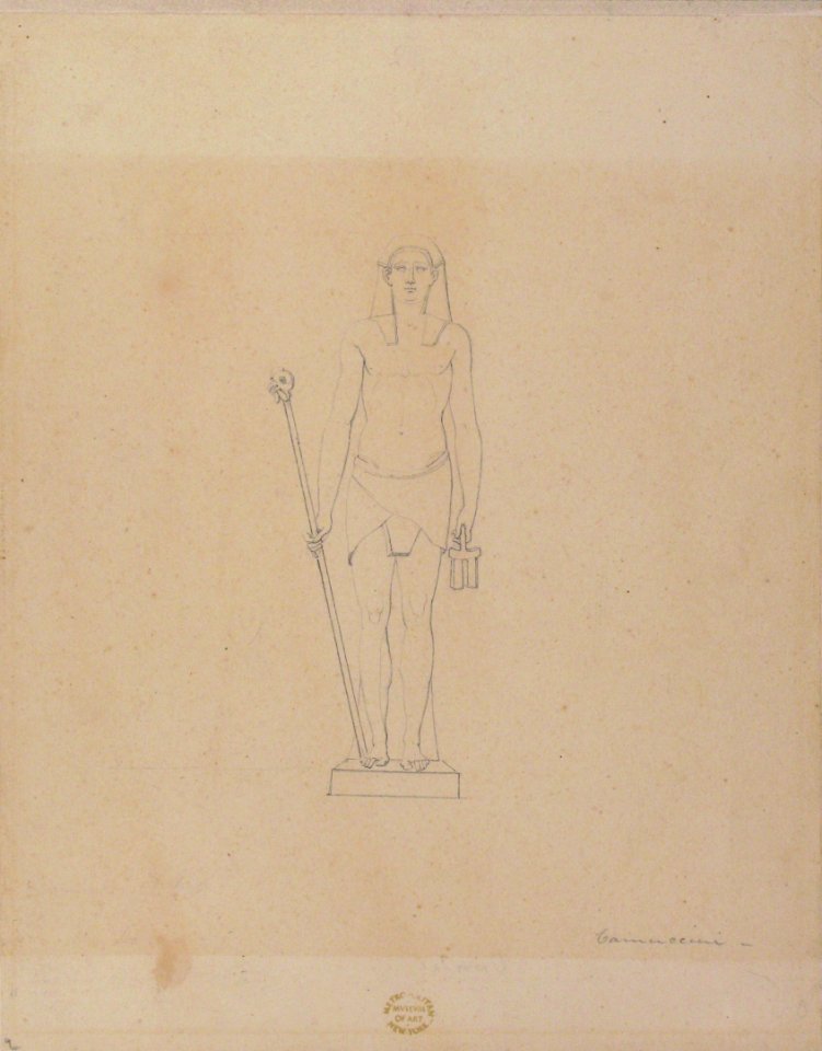 Standing Egyptian Figure MET 87.12.178