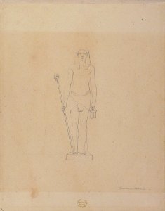 Standing Egyptian Figure MET 87.12.178