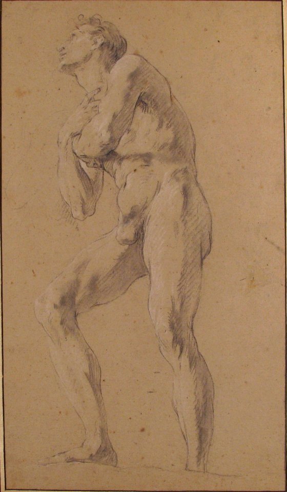 Standing Male Nude Seen from Below MET 1984.238