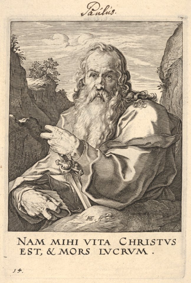 St. Paul, from Christ, the Apostles and St. Paul with the Creed MET DP832765