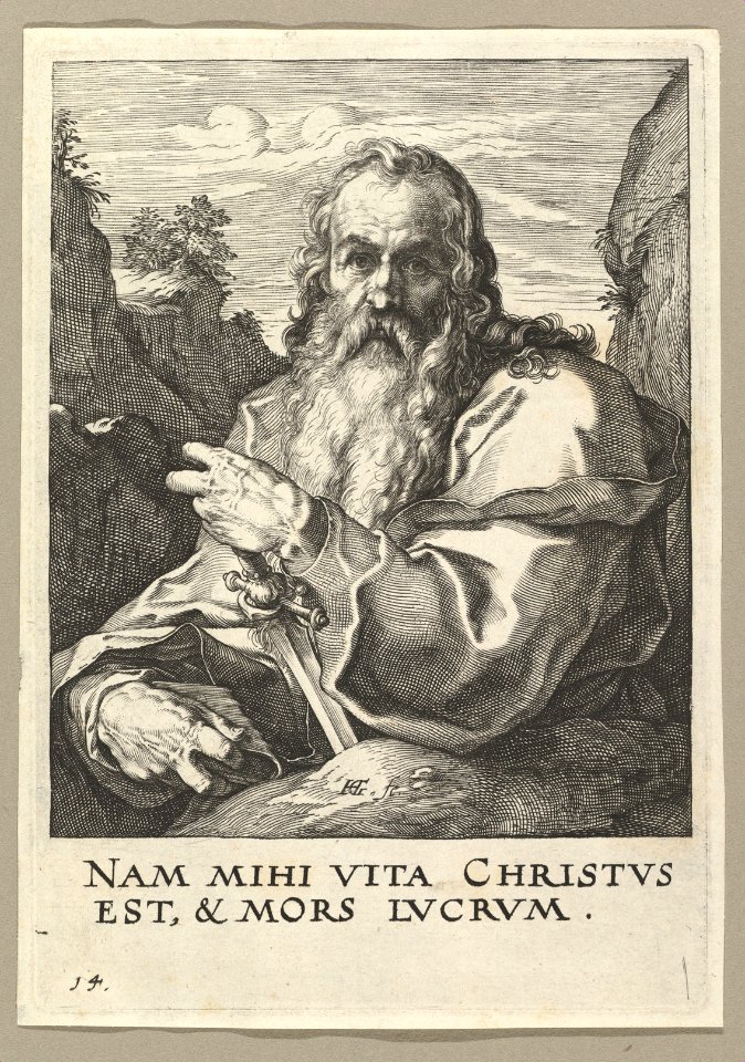 St. Paul, from Christ, the Apostles and St. Paul with the Creed MET DP821027