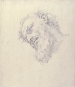 Study for a Head of a Man MET 61.130.7. Free illustration for personal and commercial use.