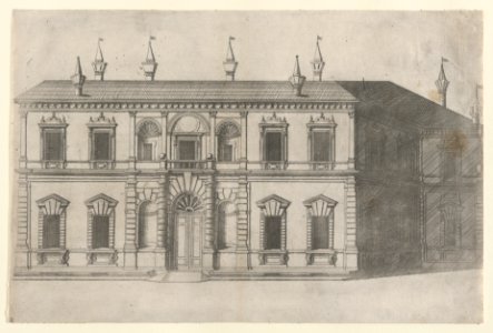Speculum Romanae Magnificentiae- Villa di Papa Giulio MET DP870329