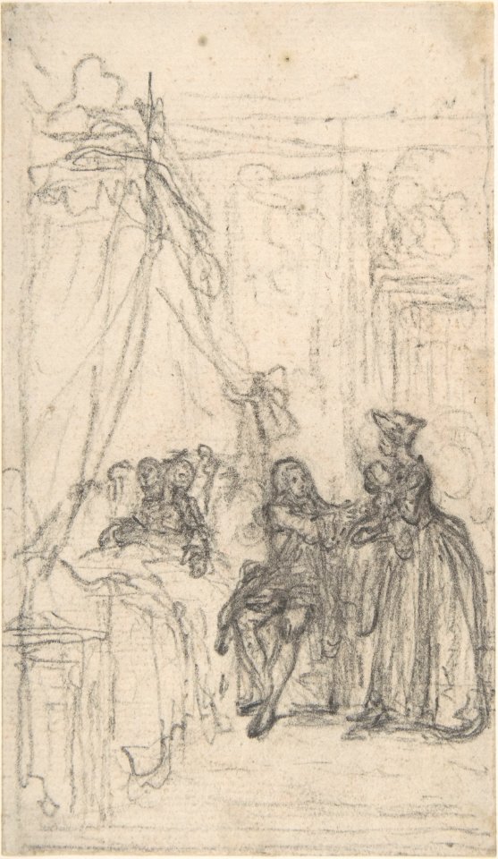 Study for a frontispiece for "Histoire de Miss Jenny" MET DP806561