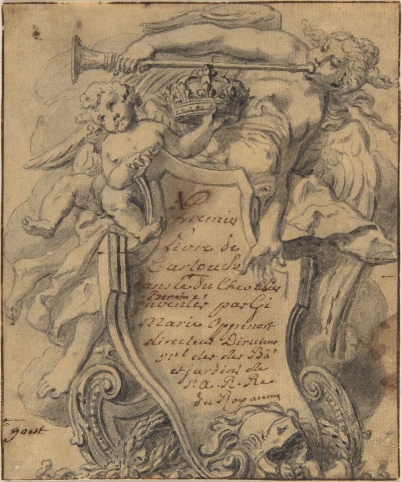 Study for a Cartouche MET DP807780