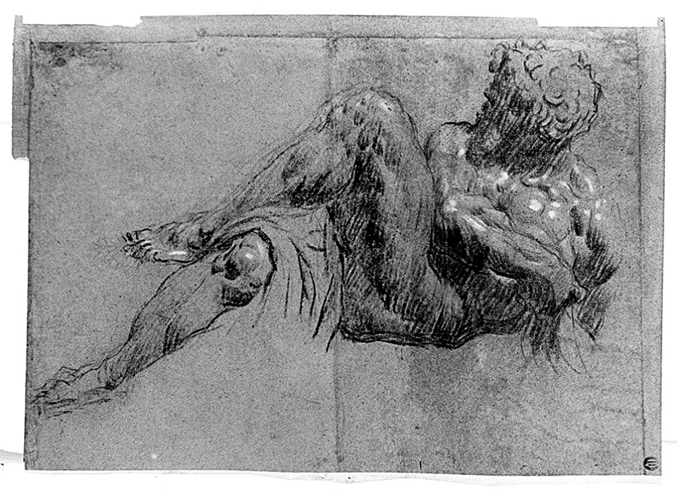 Study after Michelangelo's Giorno (recto and verso) MET 021.2r2 54J