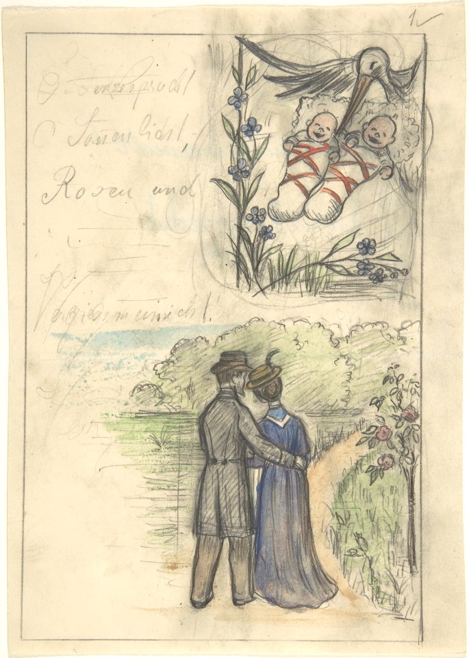 Study for a Birth Announcement MET DP803568
