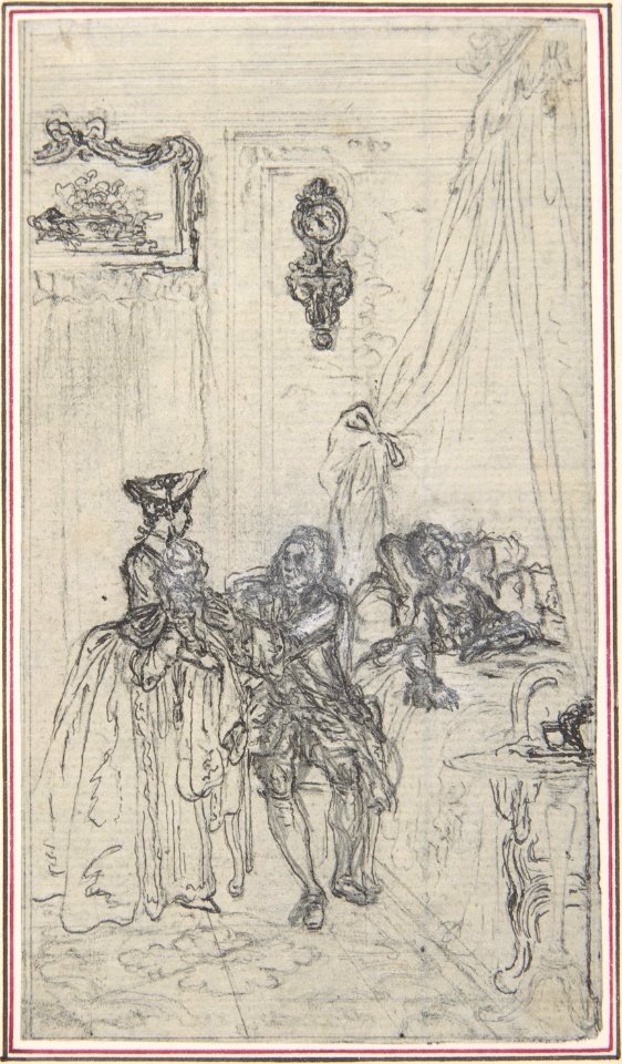 Study for a frontispiece for "Histoire de Miss Jenny" MET DP806566