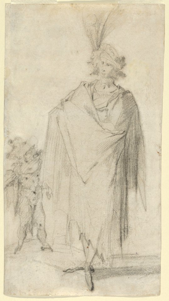 Standing Man with a Putto MET DP838609