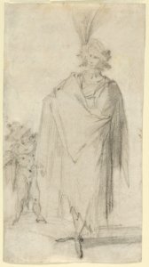 Standing Man with a Putto MET DP838609