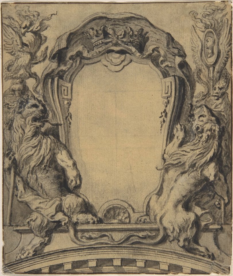 Study for a Cartouche MET DP807782