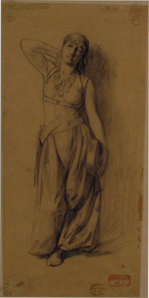 Study for "The Almeh" MET 20.166.2