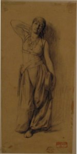 Study for "The Almeh" MET 20.166.2