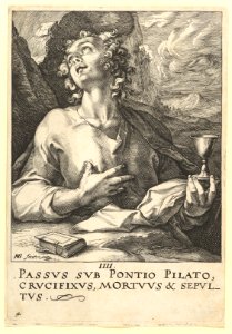 St. John, from Christ, the Apostles and St. Paul with the Creed MET DP821035
